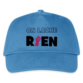 We loose nothing! - Kids’ Baseball Cap - peacock-blue - Front