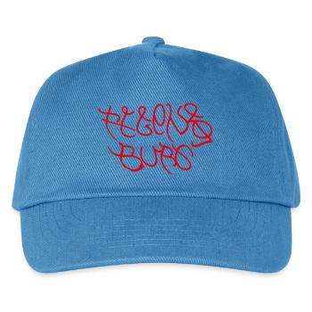 Regensburger Souvenir für Regensburg Fans - Kinder Basecap - Pfauenblau - Vorne