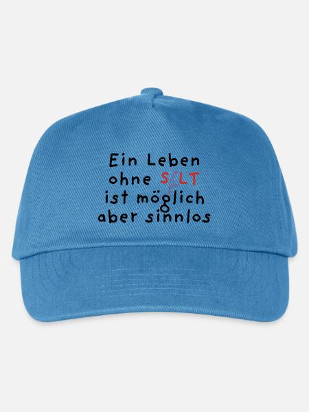 Ein Leben ohne Sylt ist möglich aber sinnlos - Kinder Basecap - Pfauenblau
