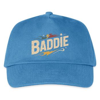 Baddie Aesthetic Böses Mädchen Bad Girl Baddie - Kinder Basecap - Pfauenblau - Vorne