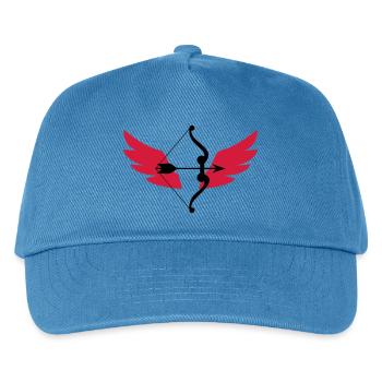 Archery / Bogenschießen / Tir à l'arc - Kinder Basecap - Pfauenblau - Vorne