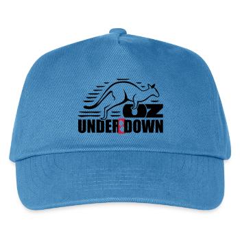 down under - Kinder Basecap - Pfauenblau - Vorne