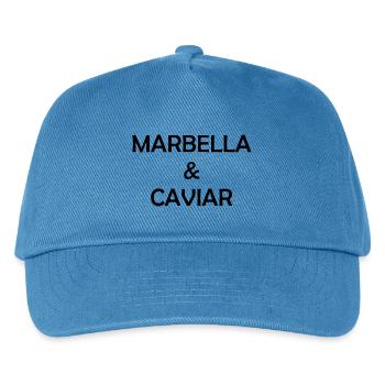 Marbella and Cavian Spain Espana Spanien - Kids’ Baseball Cap - peacock-blue - Front