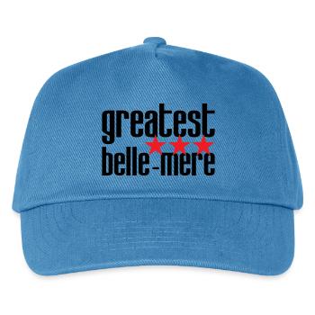 Best Mother-in-Law in the World - Kids’ Baseball Cap - peacock-blue - Front