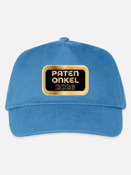 PATENONKEL 2026 CHRISTLICHER GLAUBE - Kinder Basecap - Pfauenblau
