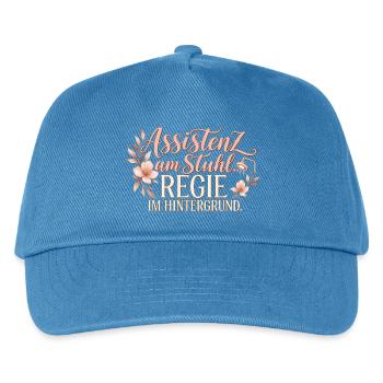 Zahnmedizinische Fachangestellte – Assistenz - Kinder Basecap - Pfauenblau - Vorne