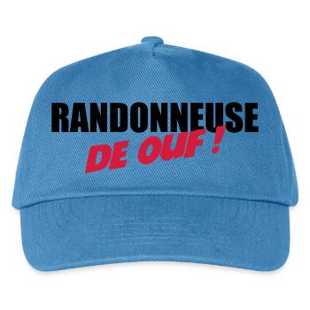 Randonneuse de ouf ! - Casquette de baseball Enfant - bleu paon - Devant