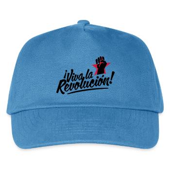 revolution fist - Kinder Basecap - Pfauenblau - Vorne