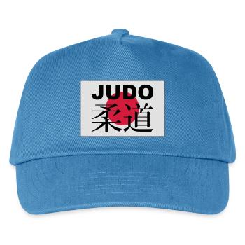 judo - Kids’ Baseball Cap - peacock-blue - Front