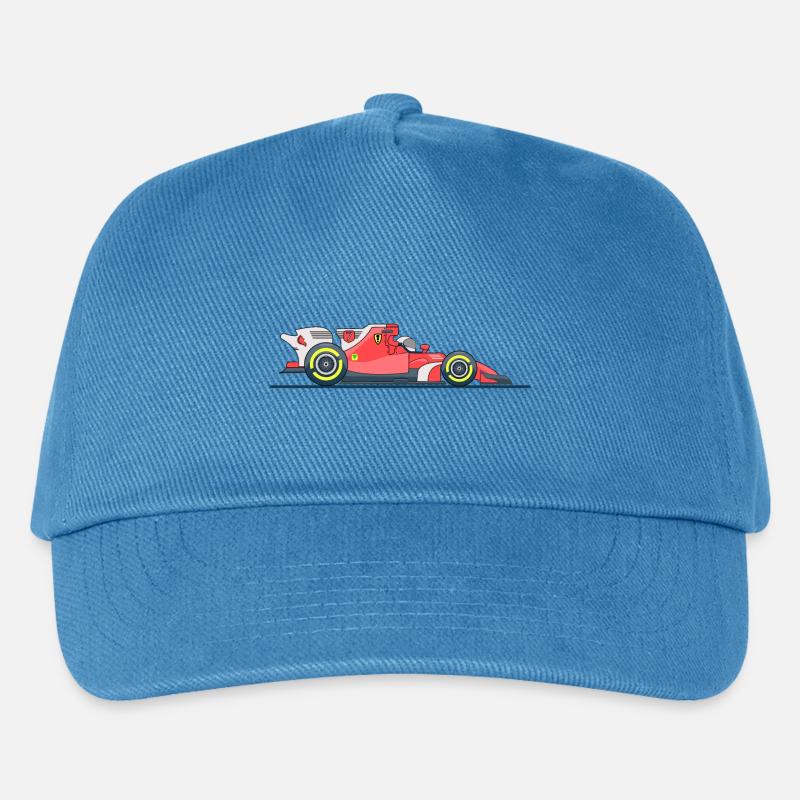 Course de voitures de course - Casquette de baseball Enfant - bleu paon