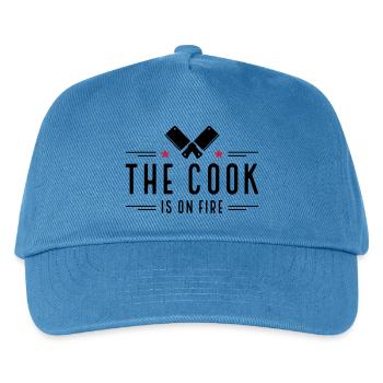 Koch - Kinder Basecap - Pfauenblau - Vorne