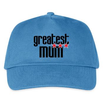 Best Mom - Mother's Day - Kids’ Baseball Cap - peacock-blue - Front