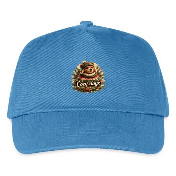 Cosy days with Ourson - Kids’ Baseball Cap - peacock-blue - Front