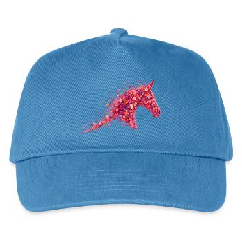 Hobby Horsing - Kinder Basecap - Pfauenblau - Vorne