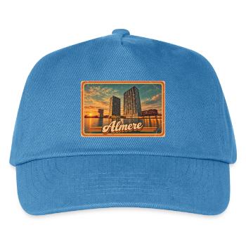 MEINE STADT - Kinder Basecap - Pfauenblau - Vorne