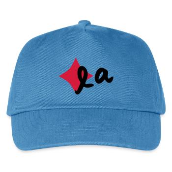 Karola - Kids’ Baseball Cap - peacock-blue - Front