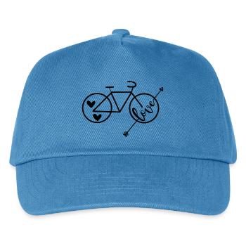 Bicycle - Kids’ Baseball Cap - peacock-blue - Front