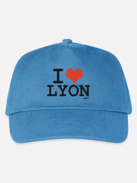 ich liebe lyon - Ich liebe lyon - Kinder Basecap - Pfauenblau