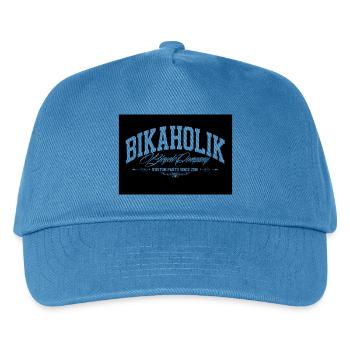 Stripes - Kinder Basecap - Pfauenblau - Vorne