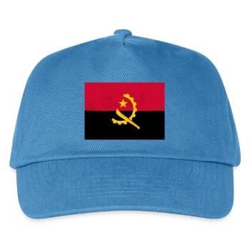The flag of Angola – a symbol of national pride - Kids’ Baseball Cap - peacock-blue - Front
