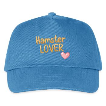 Hamster Design for Pet Lovers - Kids’ Baseball Cap - peacock-blue - Front