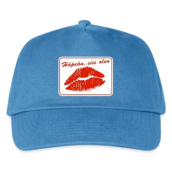 I'm ashamed, so I'm - Kids’ Baseball Cap - peacock-blue - Front