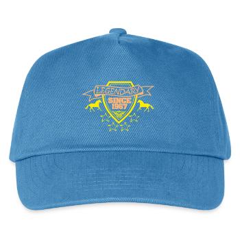 1967 - Kinder Basecap - Pfauenblau - Vorne