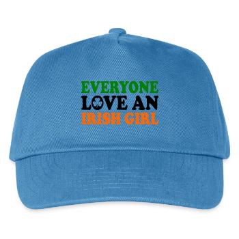 everyone loves an irish girl - Kinder Basecap - Pfauenblau - Vorne