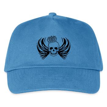 skull king - Kinder Basecap - Pfauenblau - Vorne