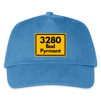 OLD POSTCODE POSTCODE RETRO 3280 BAD PYRMONT - Kids’ Baseball Cap - peacock-blue - Front