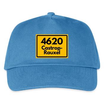 OLD POSTCODE POSTCODE RETRO 4620 CASTROP-RAUXEL - Kids’ Baseball Cap - peacock-blue - Front