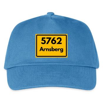 ALTE POSTLEITZAHL 5762 PLZ 59821 ARNSBERG NRW - Kinder Basecap - Pfauenblau - Vorne