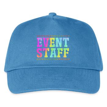 Event Planer Mitarbeiter - Kinder Basecap - Pfauenblau - Vorne