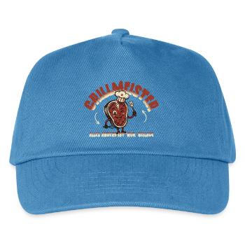 Grillmeister Alles Andere Ist Nur Beilage - Kinder Basecap - Pfauenblau - Vorne