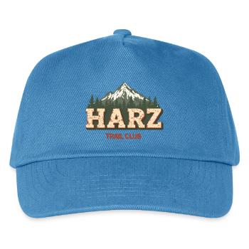 Harz Trail Club - Kinder Basecap - Pfauenblau - Vorne