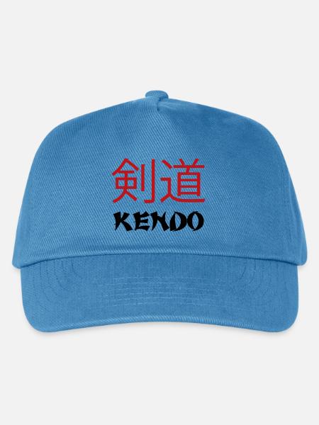 Kendo - Kinder Basecap - Pfauenblau
