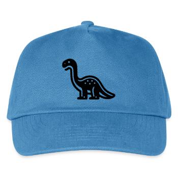 Dinosaur - Kids’ Baseball Cap - peacock-blue - Front