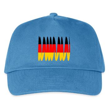 Germany Flag - Kids’ Baseball Cap - peacock-blue - Front