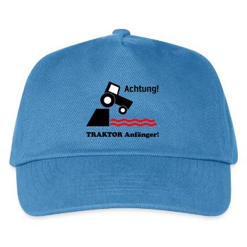 Débutants en tracteurs - Casquette de baseball Enfant - bleu paon - Devant