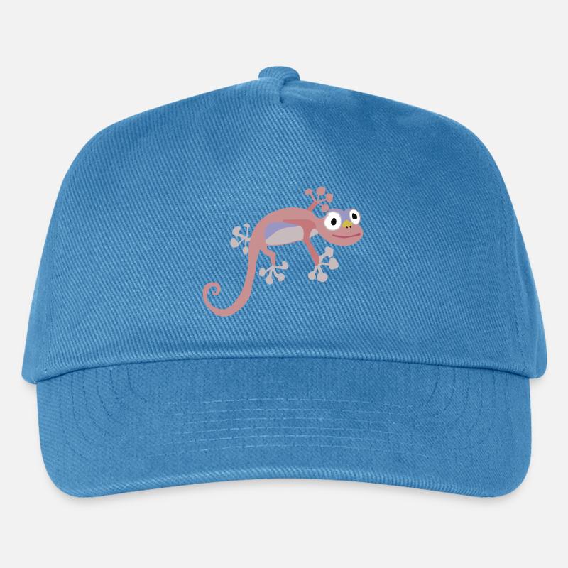 Rangei - Salamandre Rose Délicate - Casquette de baseball Enfant - bleu paon
