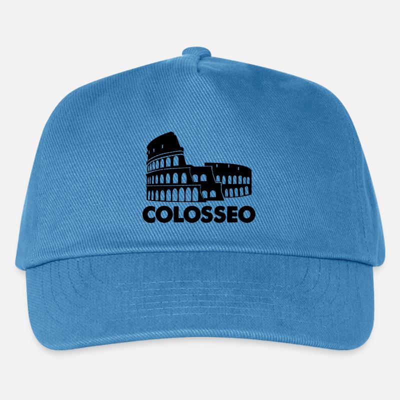 kolosseum colosseo - Kinder Basecap - Pfauenblau