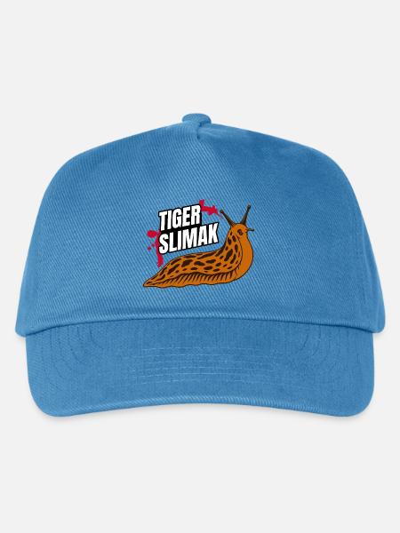 Tiger Ślimak – Das härteste Tier Polens - Kinder Basecap - Pfauenblau