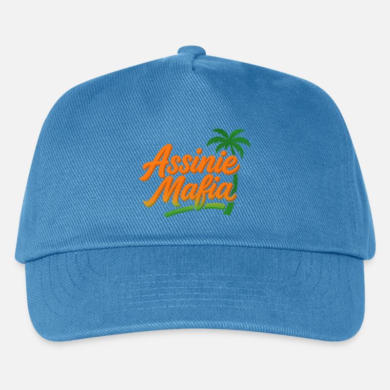 assinie Mafia - Casquette de baseball Enfant - bleu paon
