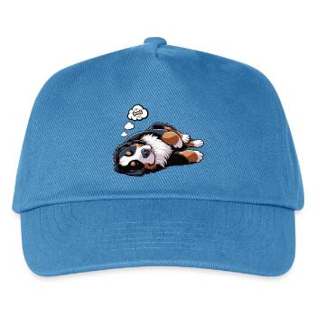 Berner Sennenhund Sennenhunde Sennen Besitzer - Kinder Basecap - Pfauenblau - Vorne