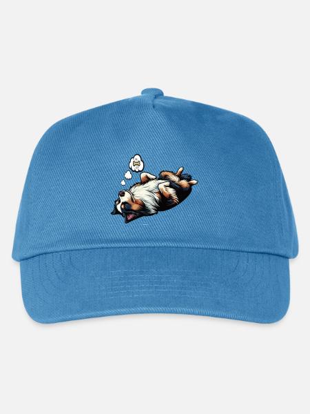 Australian Shepherd Aussie Aussiebesitzer Aussies - Kinder Basecap - Pfauenblau