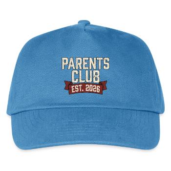 Parents Club Vintage - Kids’ Baseball Cap - peacock-blue - Front