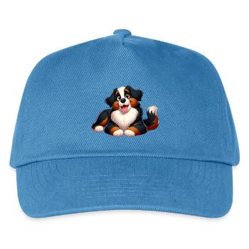 Bernese Mountain Dog - Kids’ Baseball Cap - peacock-blue - Front