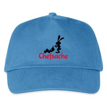 garten - Kinder Basecap - Pfauenblau - Vorne