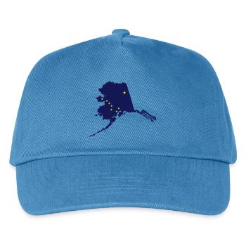 state of alaska - Kinder Basecap - Pfauenblau - Vorne