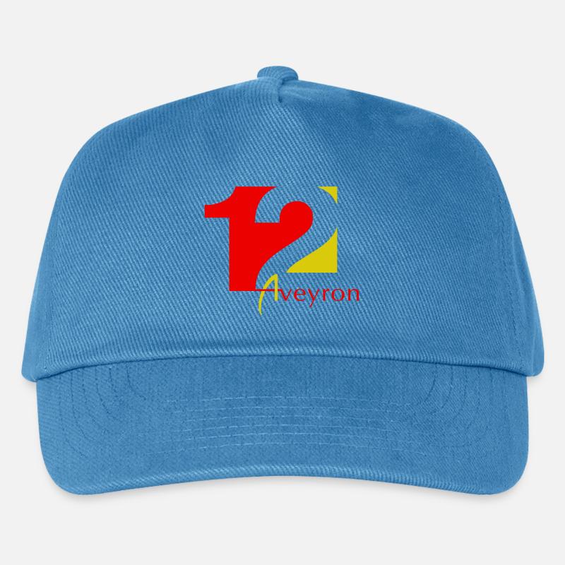 Aveyron - Casquette de baseball Enfant - bleu paon